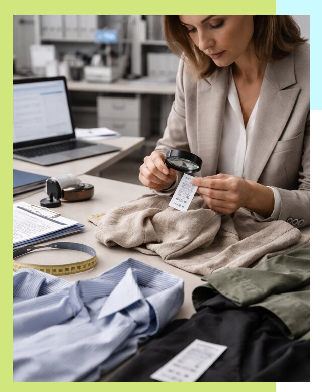 Сертификация одежды и текстиля в Сестрорецке, быстрая экспертиза