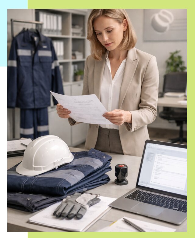 Сертификация спецодежды в Сестрорецке от 7174 р. | Алешин-Сст