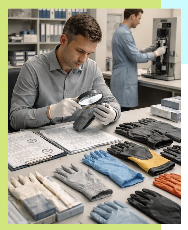 Сертификация перчаток и средств защиты продукции в Сестрорецке