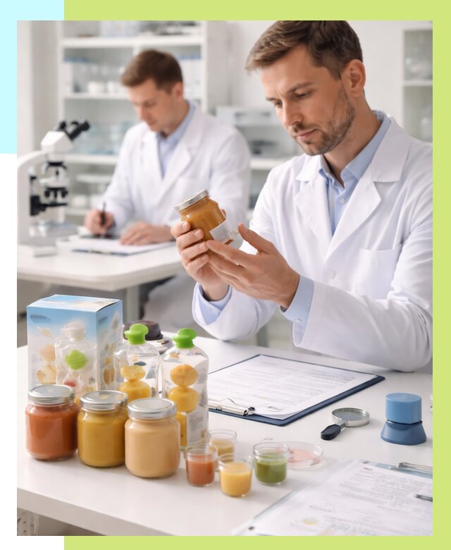 Сертификация детского питания в Сестрорецке от 30747 р. | Алешин-Сст