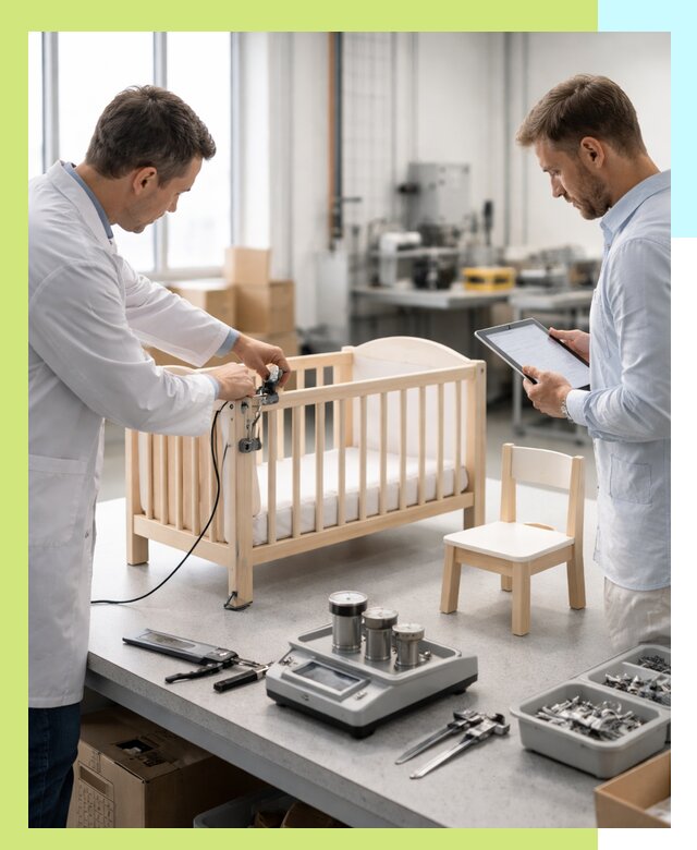 Сертификация детской мебели и проверка безопасности в Сестрорецке