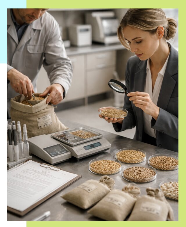 Сертификация зерна в Сестрорецке по цене от 15374 р. | Алешин-Сст