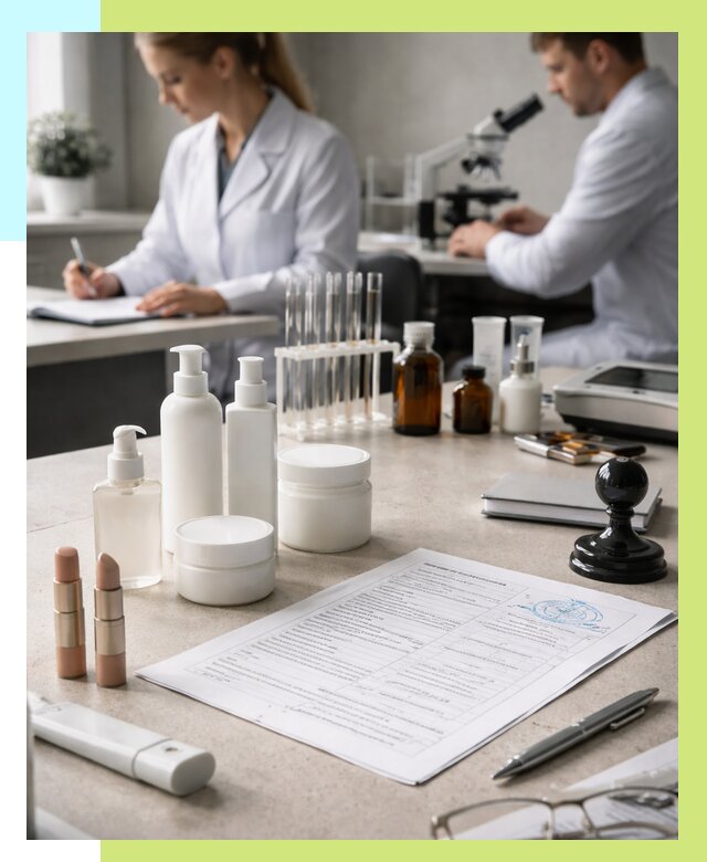 Сертификация косметики в Сестрорецке от 20498 р. - Алешин-Сст