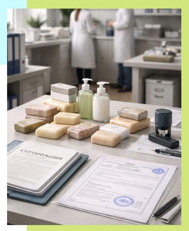 Сертификация мыла и сертификат на мыло в Сестрорецке от 12299 | Алешин-Сст