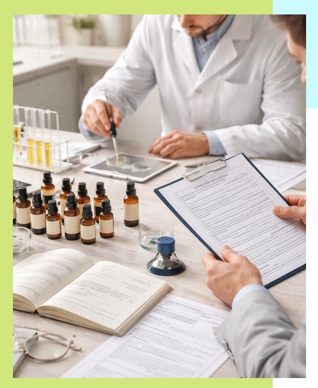 Сертификация эфирных масел и документация качества в Сестрорецке