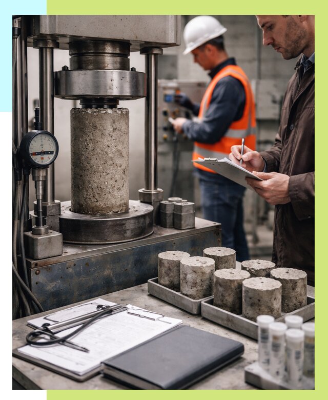 Сертификация бетона в Сестрорецке от 30747 р. сертификат | Алешин-Сст