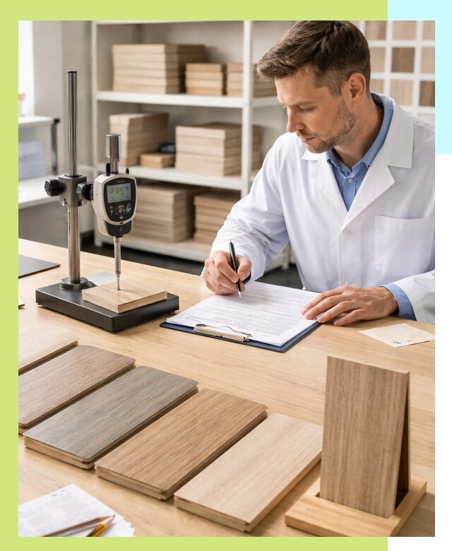 Сертификация ламината с испытаниями и оформлением документов в Сестрорецке
