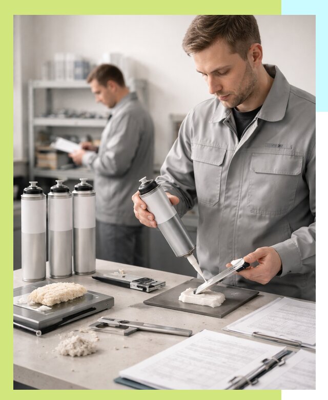 Сертификация монтажной пены и соответствие стандартам в Сестрорецке