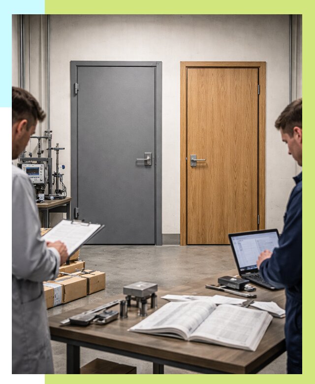 Сертификация дверей в Сестрорецке от 8199 р. под ключ | Алешин-Сст