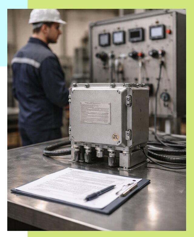 Сертификация взрывозащищенного оборудования в Сестрорецке от 35872 р. | Алешин-Сст