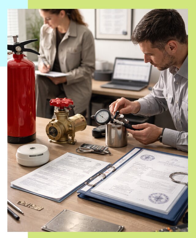 Сертификация пожарного оборудования в Сестрорецке от 15374 р.|Алешин-Сст