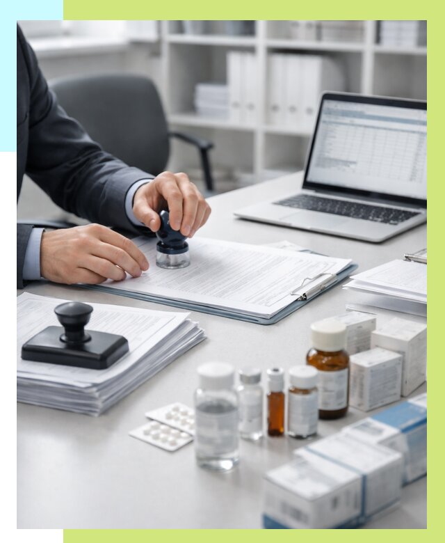 Сертификация лекарств в Сестрорецке от 153735 р. | Алешин-Сст