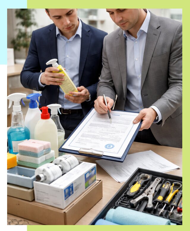 Сертификация хозяйственных товаров в Сестрорецке, от 18448 р. |Алешин-Сст