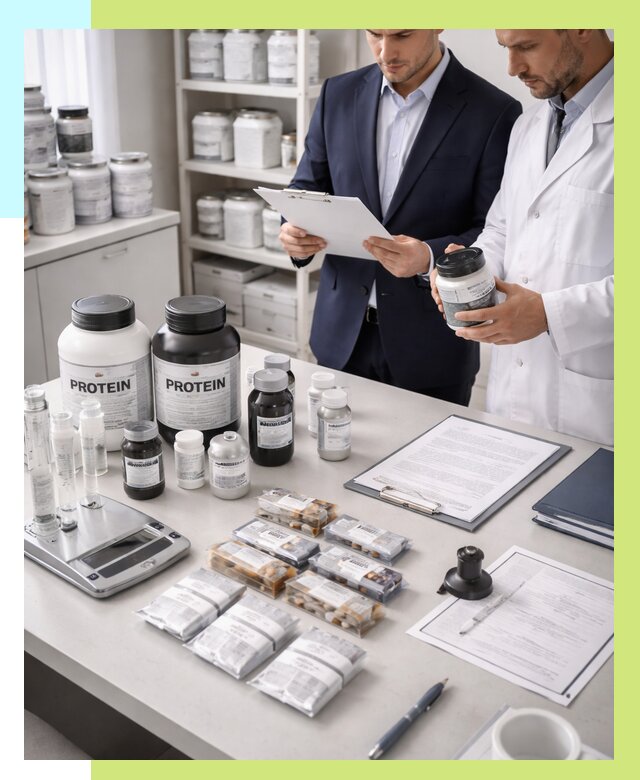 Сертификация спортивного питания в Сестрорецке от 15374 р., Алешин-Сст