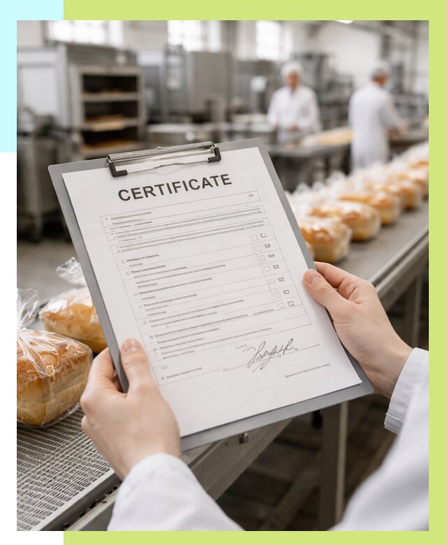 Сертификация хлеба, ТУ и декларация в Сестрорецке от 12299 р. | Алешин-Сст