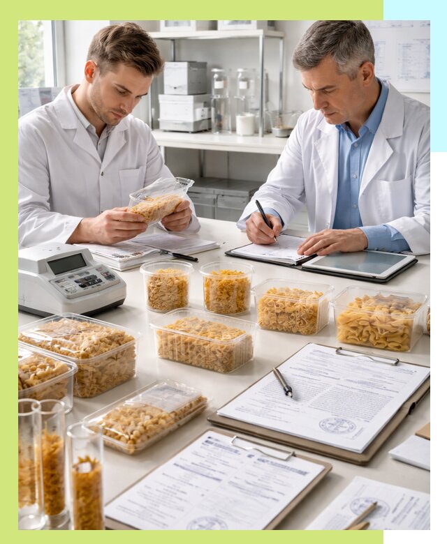 Сертификация макаронных изделий и технологической документации в Сестрорецке