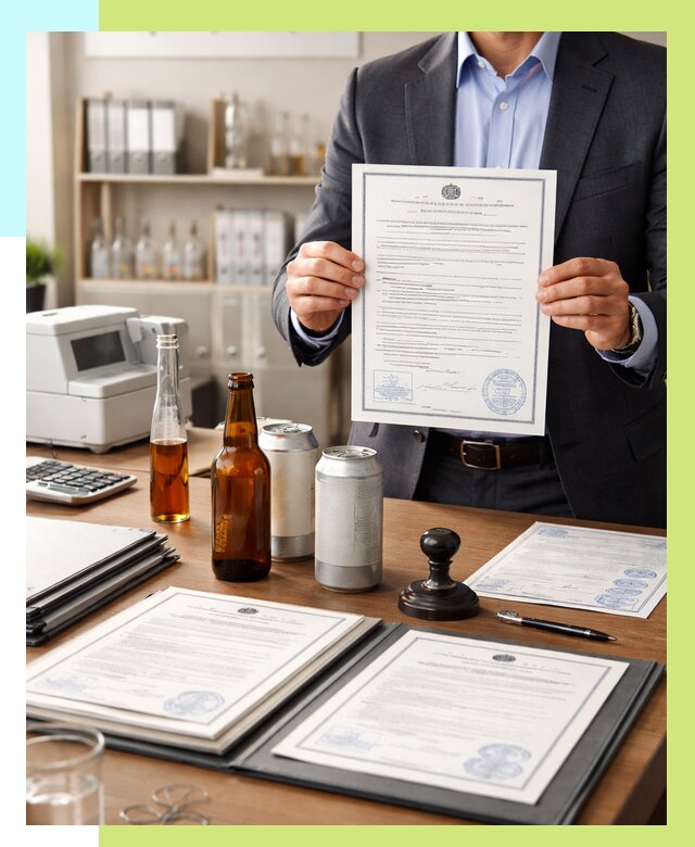 Сертификация пивной продукции в Сестрорецке от 25623 р. | Алешин-Сст