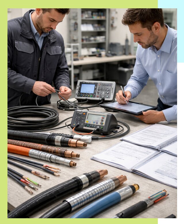 Сертификация кабеля и электропроводки в Сестрорецке под ключ