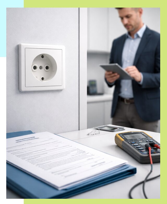 Сертификация розеток в Сестрорецке от 8712 р. | Алешин-Сст