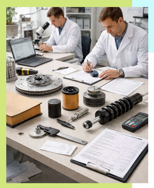 Сертификация автозапчастей и комплектующих в Сестрорецке по ГОСТ