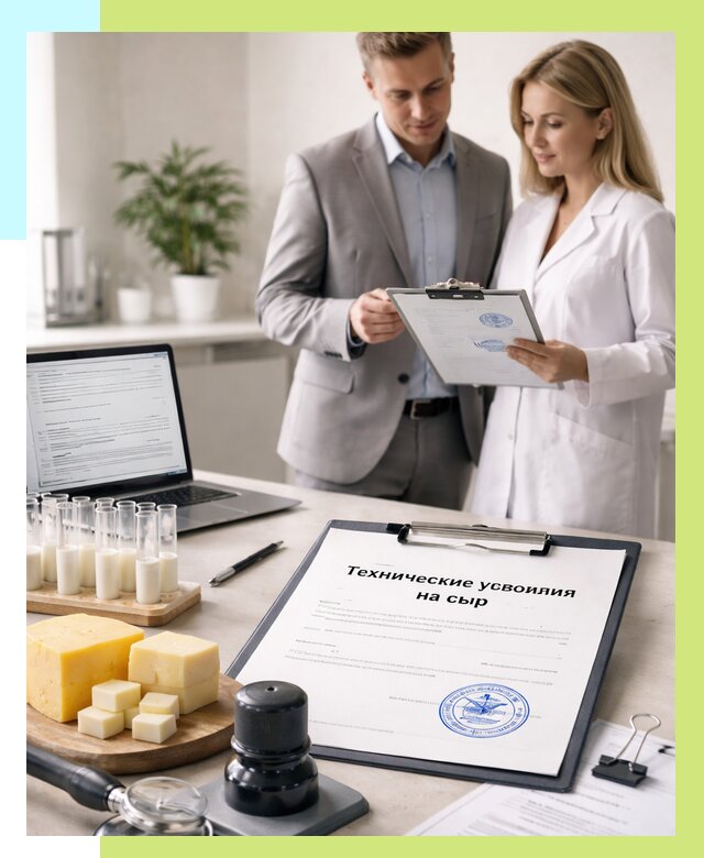 ТУ на сыры в Сестрорецке срочно от 12299 р. — оформление | Алешин-Сст