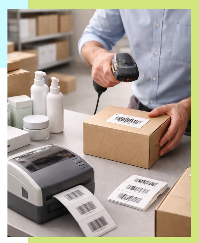 Штрихкодирование продукции в Сестрорецке от 4612 р. | Алешин-Сст