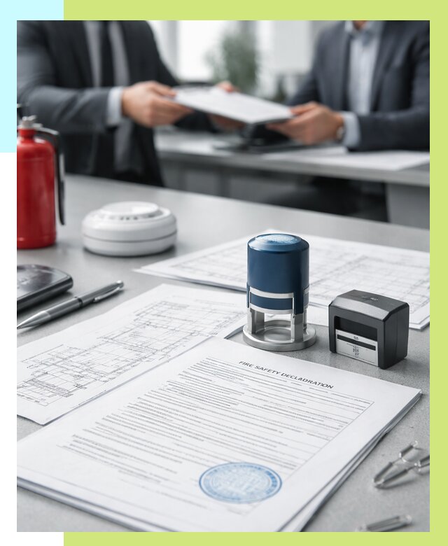 Декларация пожарной безопасности в Сестрорецке от 8199 р. | Алешин-Сст