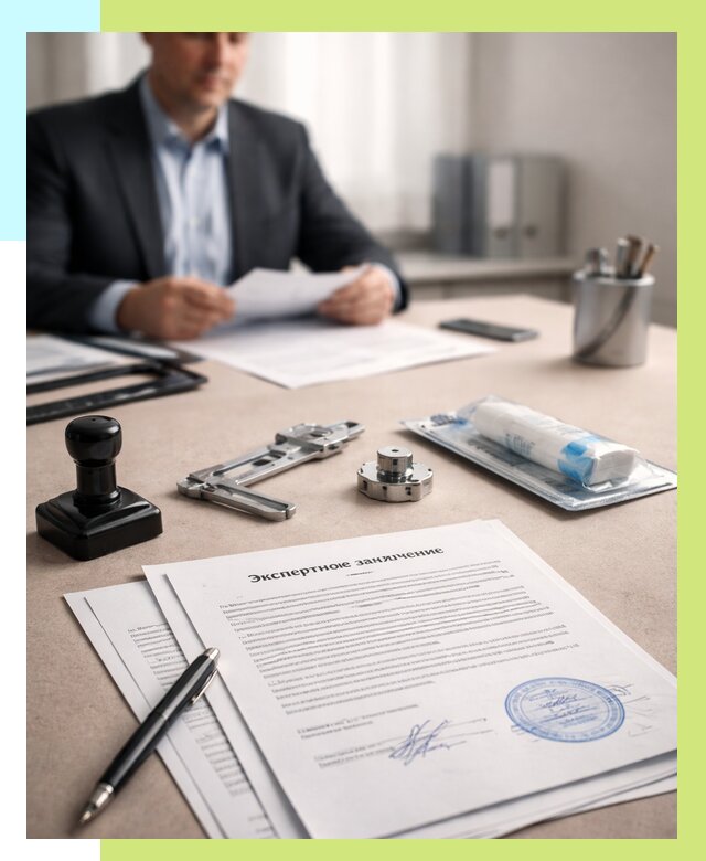 Экспертное заключение на продукцию в Сестрорецке от 8712 р. | Алешин-Сст