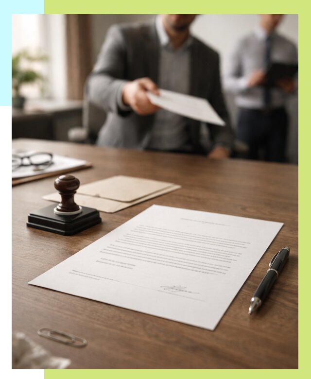 Отказное письмо по сертификации в Сестрорецке от 3587 р. | Алешин-Сст