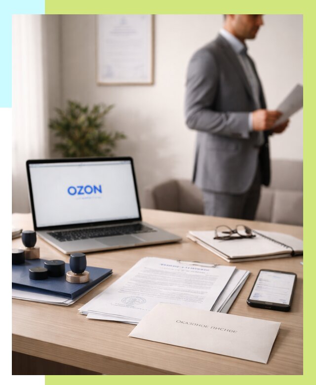 Отказное письмо для Ozon в Сестрорецке от 3587 р. | Алешин-Сст