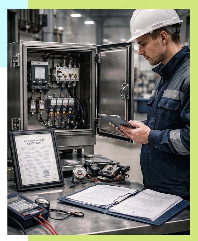 Сертификат взрывозащиты в Сестрорецке от 46121 р. | Алешин-Сст