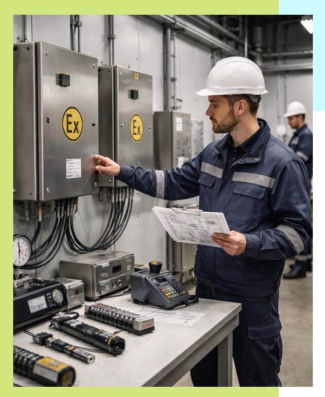 Сертификат взрывозащиты промышленного оборудования в Сестрорецке