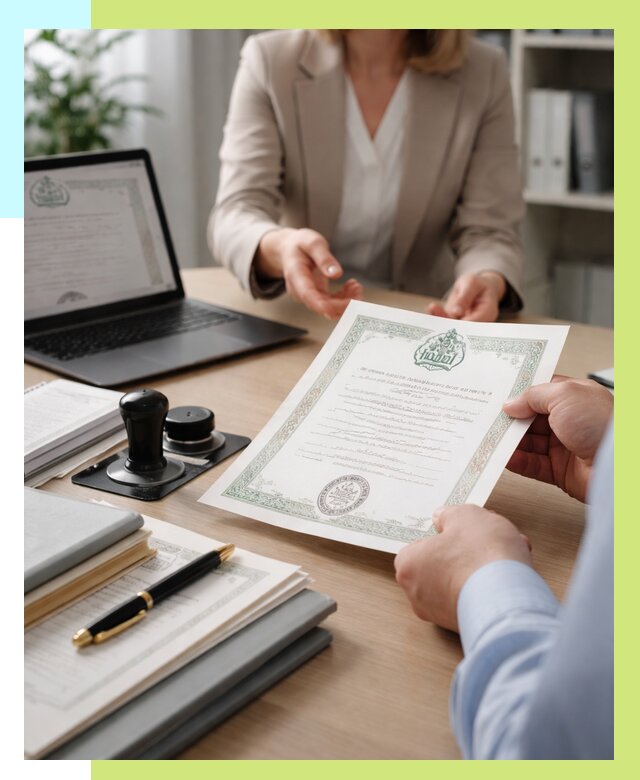 Халяль сертификат в Сестрорецке, получить от 15374 р. | Алешин-Сст