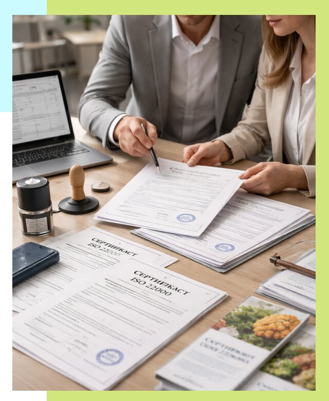 Сертификат ISO 22000 в Сестрорецке от 40996 р. под ключ | Алешин-Сст