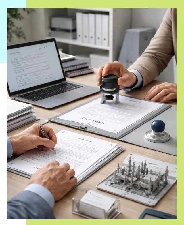 Сертификат ISO 29001 в Сестрорецке под ключ от 76868 р. | Алешин-Сст