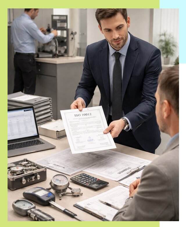 Выдача сертификата ISO 10012 по требованиям метрологии в Сестрорецке