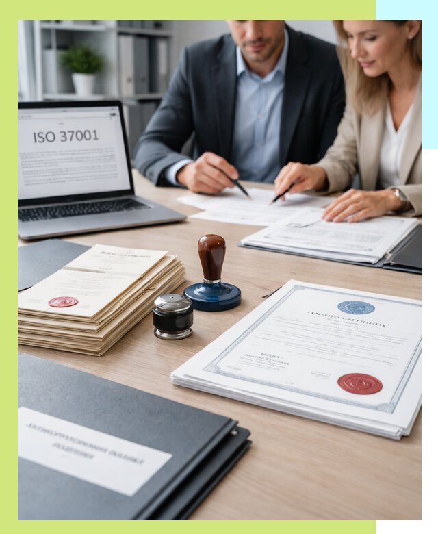 Получение сертификата ISO 37001 по системе борьбы с коррупцией в Сестрорецке